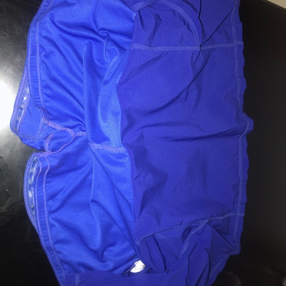 ! Athleta Warrior Sport Pleated Athletic Skort Purply Blue L - Picture 6 of 8